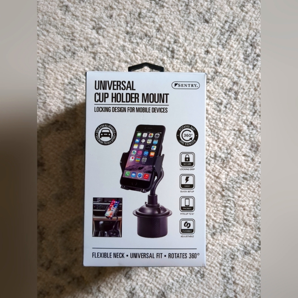 Universal Cup Holder Phone Mount